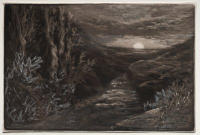 Un ruscello nella brughiera da Francis Seymour Haden