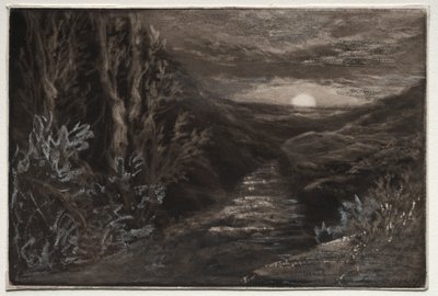 Un ruscello nella brughiera da Francis Seymour Haden