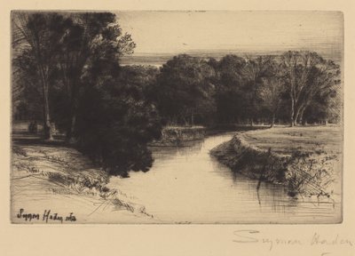 Un tramonto in Irlanda da Francis Seymour Haden