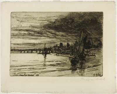 Ponte di Battersea da Francis Seymour Haden