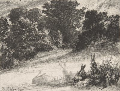 Combe Bottom, 1860 da Francis Seymour Haden