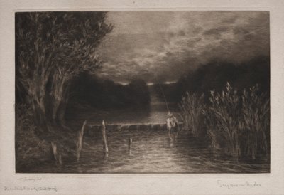 Pesca alla Trota da Francis Seymour Haden