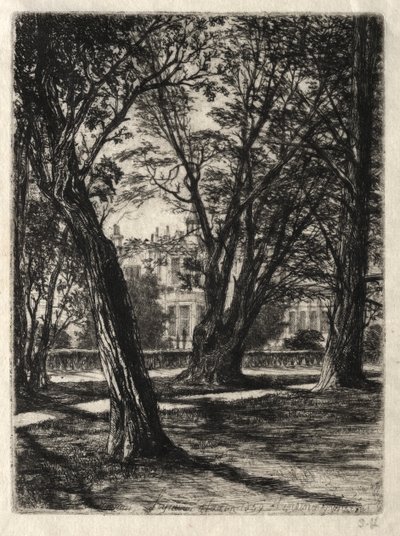 Giardini di Kensington da Francis Seymour Haden