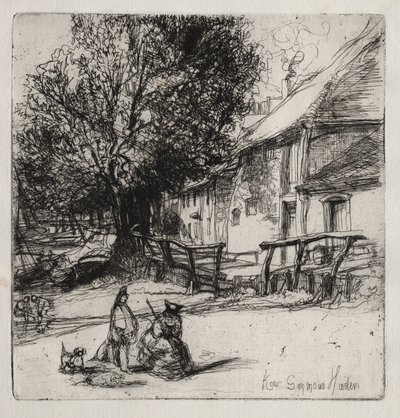 Lato di Kew da Francis Seymour Haden