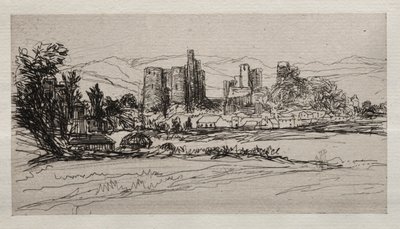 Castello di Kidwelly da Francis Seymour Haden