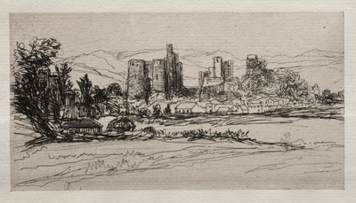Castello di Kidwelly da Francis Seymour Haden