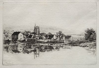 Città di Kidwelly da Francis Seymour Haden