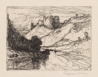 Castello di Kilgaren da Francis Seymour Haden