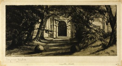 Mytton Hall da Francis Seymour Haden