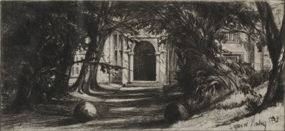 Mytton Hall da Francis Seymour Haden