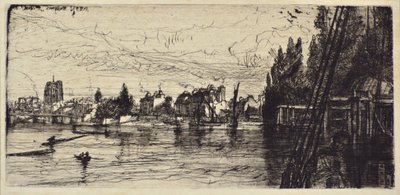 Vecchia Chiesa di Chelsea da Francis Seymour Haden