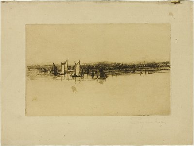 Di fronte alla locanda, Purfleet da Francis Seymour Haden