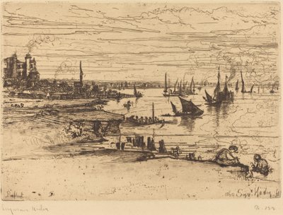 Di Fronte alla Locanda, Purfleet da Francis Seymour Haden