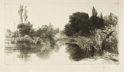 Shere Mill Pond, No. II da Francis Seymour Haden