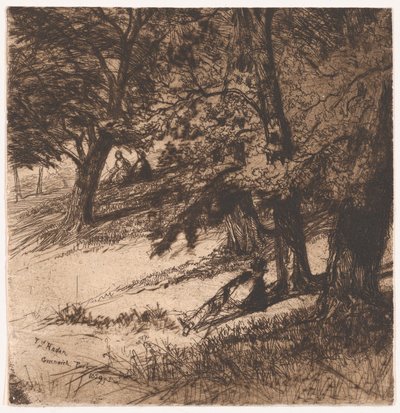 Sub Tegmine..., 1859 da Francis Seymour Haden