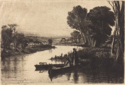 Pescatori del Tamigi da Francis Seymour Haden