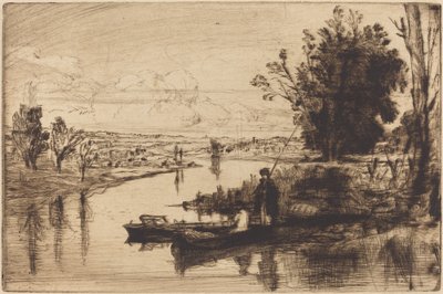 Pescatori del Tamigi da Francis Seymour Haden
