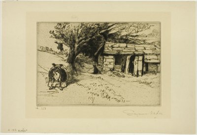 La cabina da Francis Seymour Haden