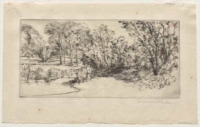 Il Piccolo Longparish da Francis Seymour Haden