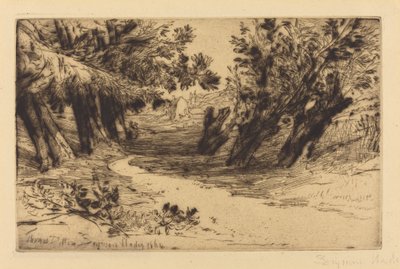 La passeggiata degli amanti, n.2 da Francis Seymour Haden
