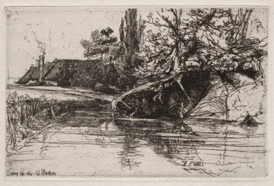 La Casa del Fossato da Francis Seymour Haden
