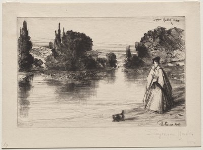 Sentiero di traino da Francis Seymour Haden