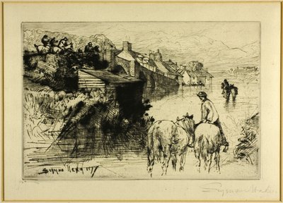 Ponte di Wareham da Francis Seymour Haden