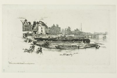 Casa di Whistler, Chelsea da Francis Seymour Haden