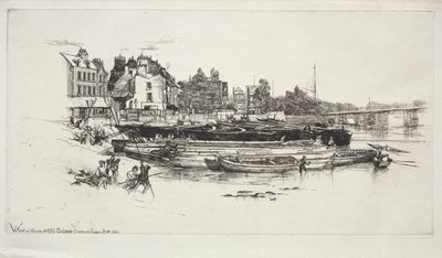Casa di Whistler, Vecchia Chelsea da Francis Seymour Haden