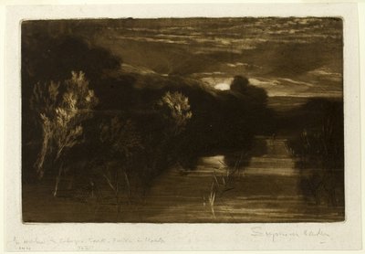 Canale di Winchelsea da Francis Seymour Haden