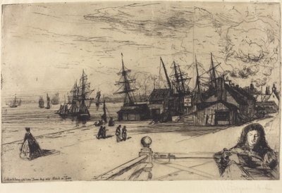 Taverna dello Yacht, Erith da Francis Seymour Haden