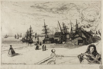 Taverna dello Yacht, Erith da Francis Seymour Haden