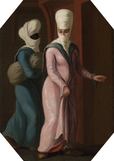 Una signora turca che va al bagno con la sua schiava da Francis Smith