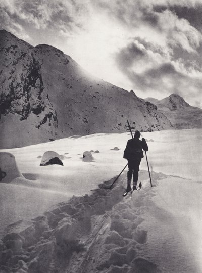Alpi Orientali: Pomeriggio sul Ghiacciaio di Roseg da Francis Sydney Smythe