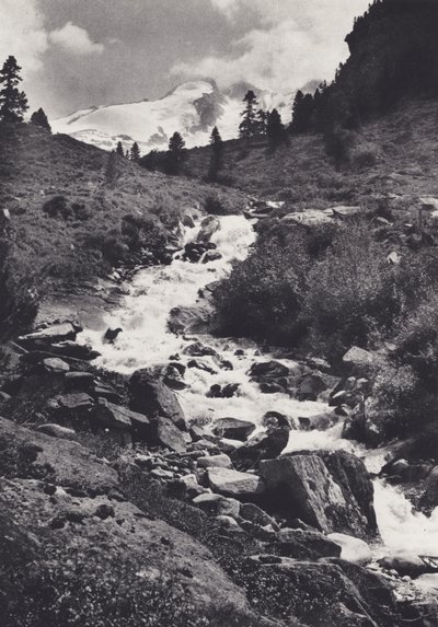 Alpi Orientali: La Catena del Reichen dalla Fine Superiore della Valle di Wildgerlos da Francis Sydney Smythe