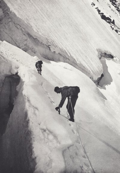 Alpi Pennine: Sotto il Col de Tournanche da Francis Sydney Smythe