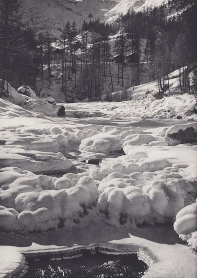 Alpi Pennine: Torrente Ghiacciato da Francis Sydney Smythe