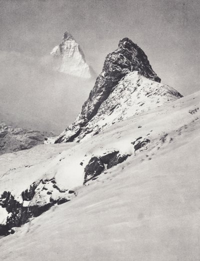 Alpi Pennine: Il Cervino e il Riffelhorn da Francis Sydney Smythe