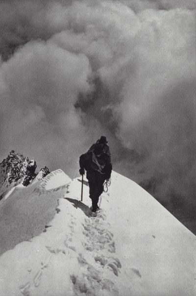 Le Alpi: Attraversamento del Breithorn da Francis Sydney Smythe