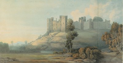 Castello di Ludlow, Shropshire, 1777 da Francis Towne