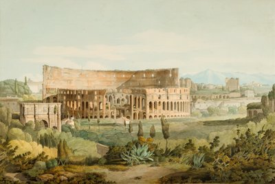 Il Colosseo dai Colli Celio, 1799 da Francis Towne
