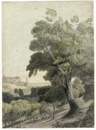 Tivoli, con Roma in Lontananza da Francis Towne