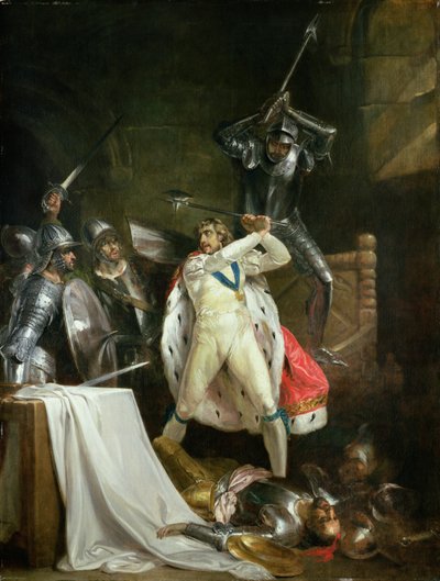 La morte di Re Riccardo II, c.1792-93 da Francis Wheatley