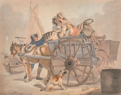 Il carretto del pesce da Francis Wheatley