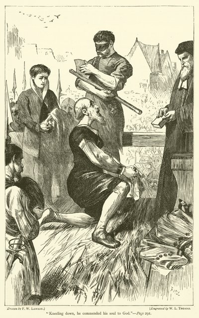 Inginocchiandosi, raccomandò la sua anima a Dio da Francis Wilfred Lawson