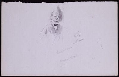 Ritratto di Arthur Rackham da Francis Wilfred Lawson