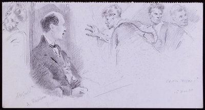 Ritratto di Arthur Rackham da Francis Wilfred Lawson