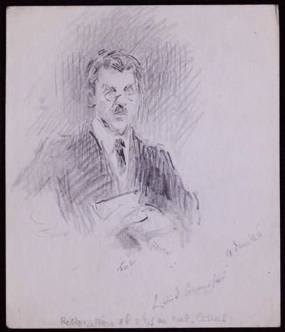 Ritratto del Conte di Crawford e Balcarres da Francis Wilfred Lawson