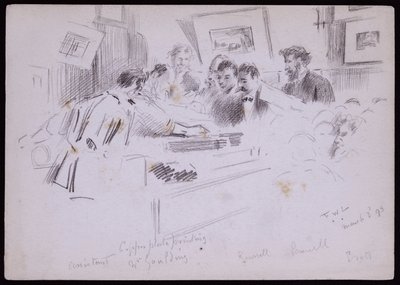 Ritratto di F. Demonstration Goulding da Francis Wilfred Lawson