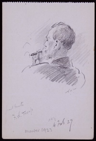 Ritratto di Francis Troup da Francis Wilfred Lawson